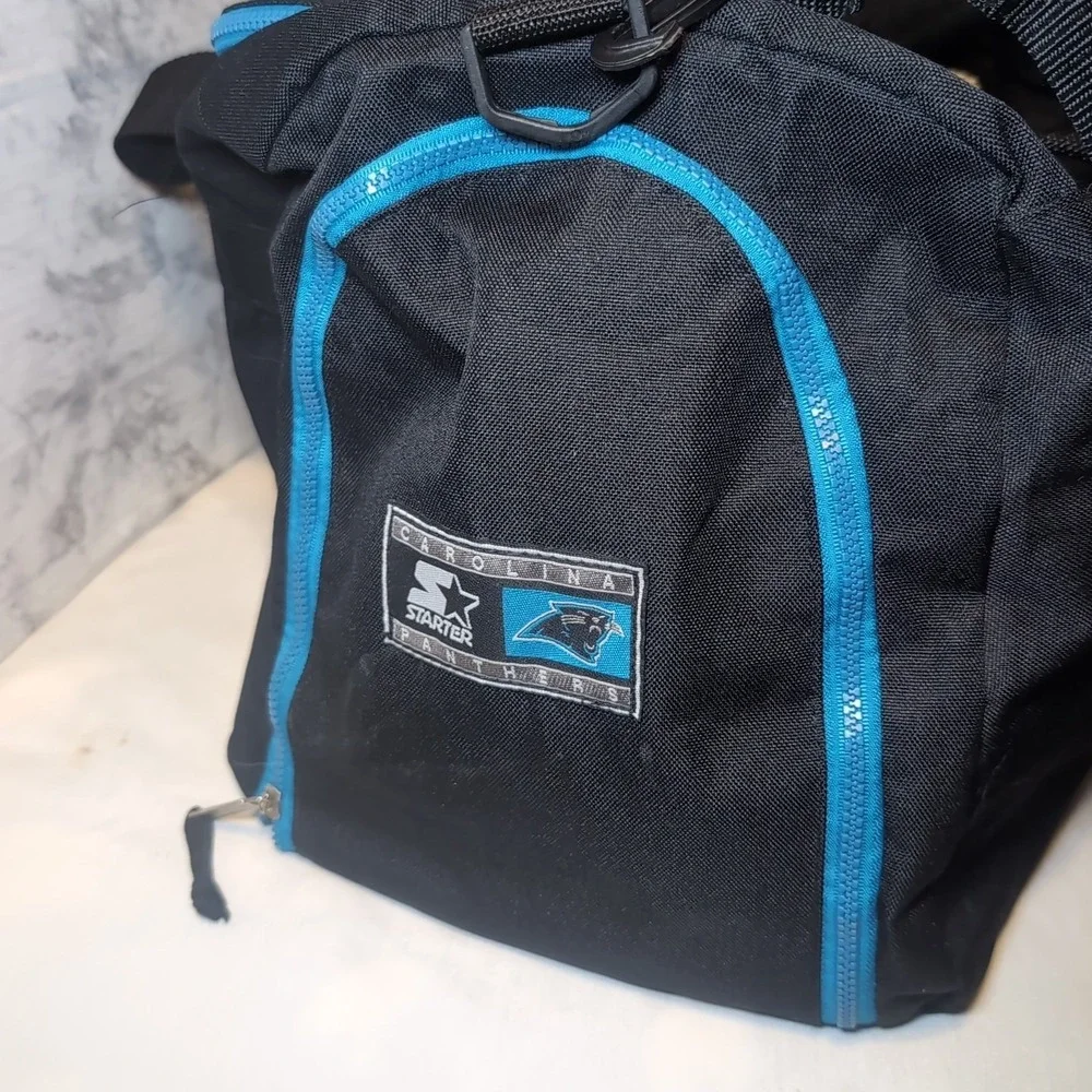 Vintage Starter Duffle Gym Bag NFL Carolina Panthers Top Cat Cheerleader 22